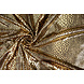 Lamé Estampado de Serpiente Dorado Lamé Estampado de Serpiente Dorado