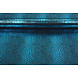 Lamé Estampado de Serpiente Aqua