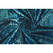 Lamé Imprimé Serpent Aqua