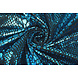 Lamé Estampado de Serpiente Aqua