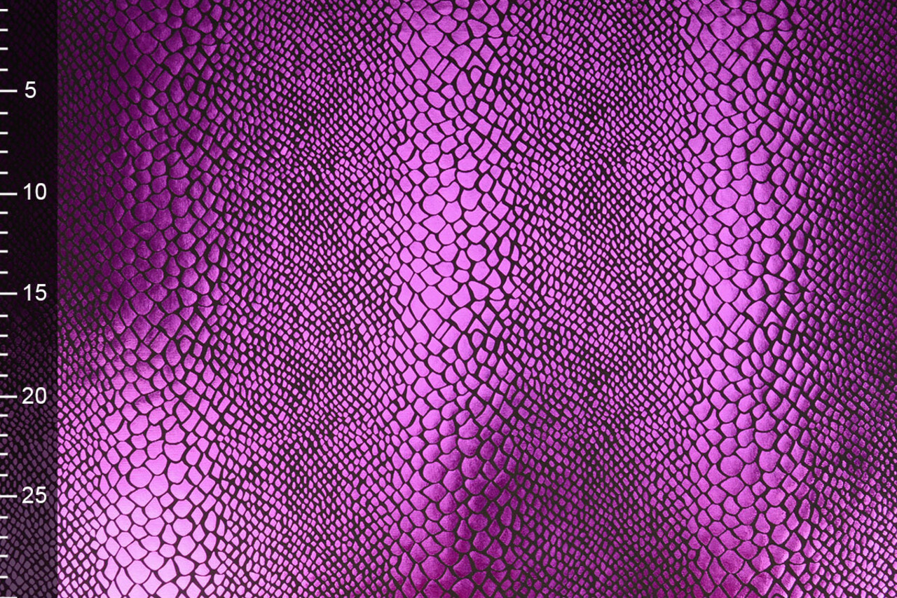 Lamé Stampa Serpente Viola Lamé Stampa Serpente Viola