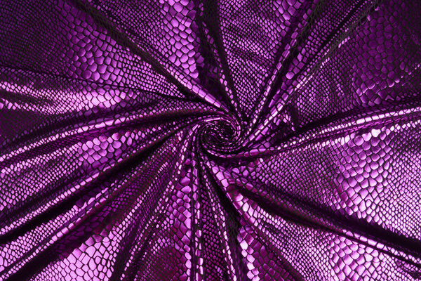 Lamé Snake Print Purple Lamé Snake Print Purple