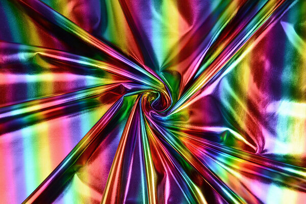 Lamé Regenboog Smal