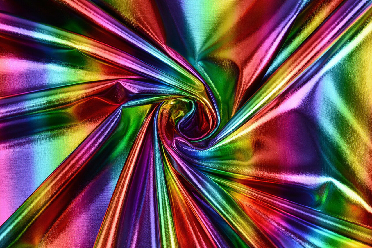 Folienjersey Regenbogen Schmal