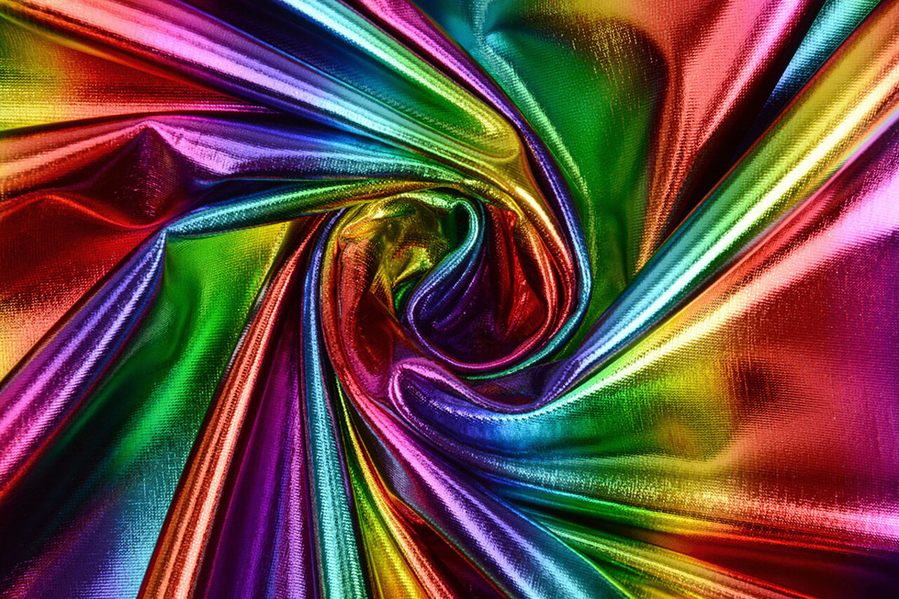 Folienjersey Regenbogen Schmal