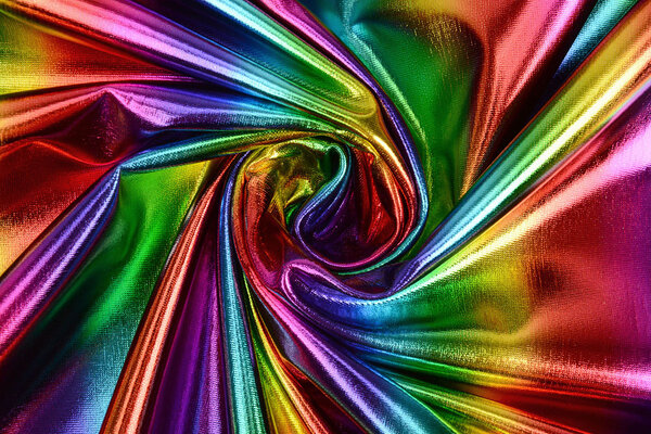 Folienjersey Regenbogen Schmal