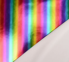Folienjersey Regenbogen Schmal Folienjersey Regenbogen Schmal