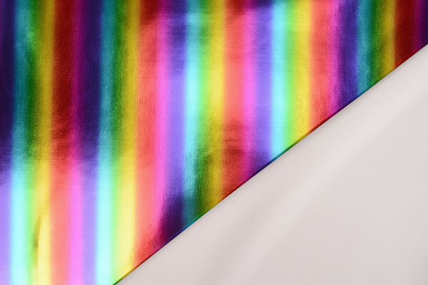 Lamé Regenboog Smal