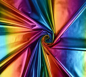 Folienjersey Regenbogen Breit Folienjersey Regenbogen Breit