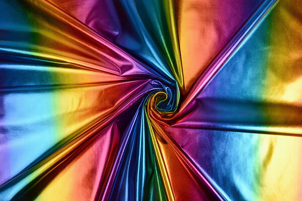 Lamé Regenboog Breed