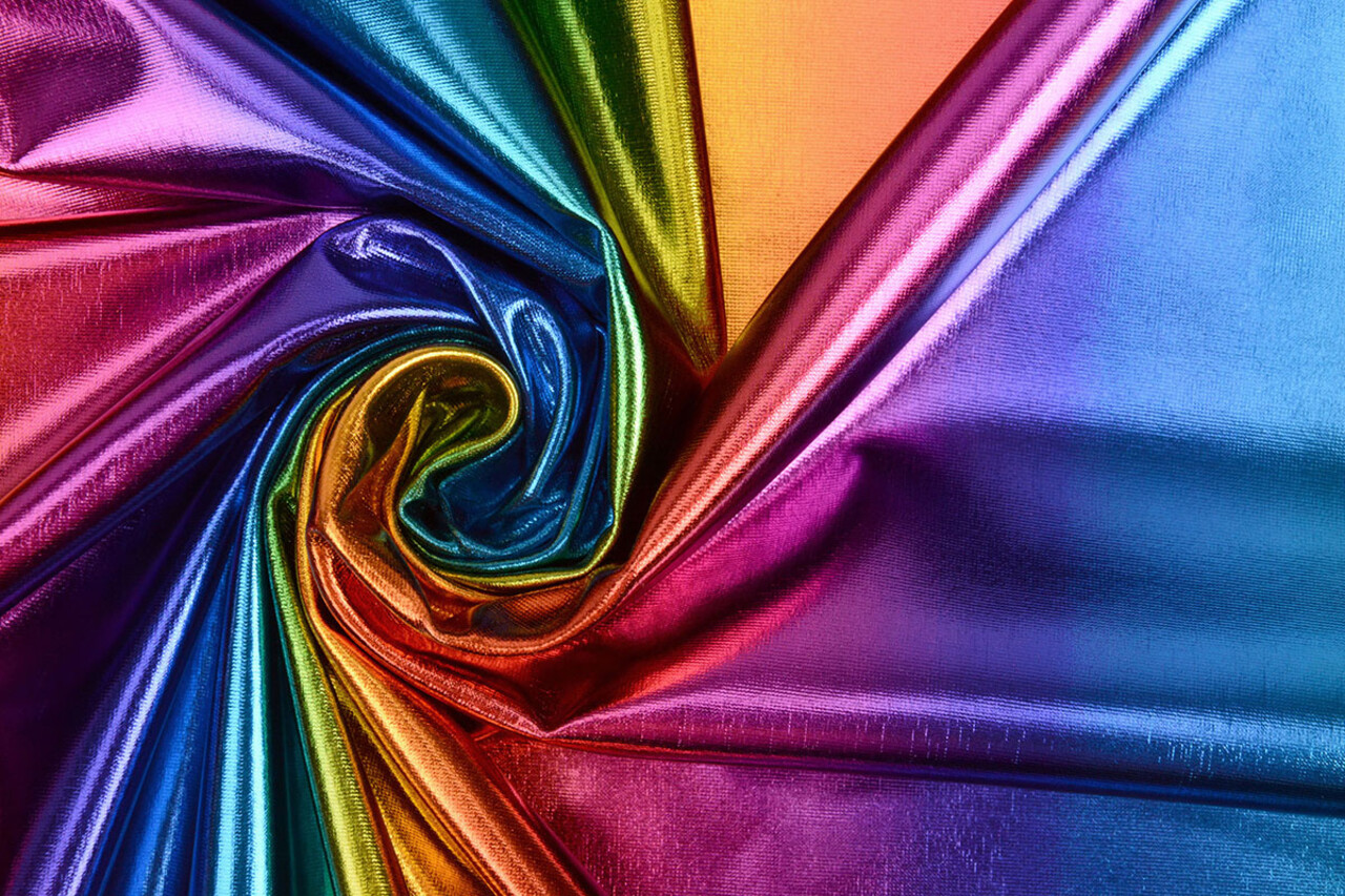 Lamé Rainbow Wide
