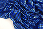 Lamé Check Cobalt Blue Lamé Check Cobalt Blue