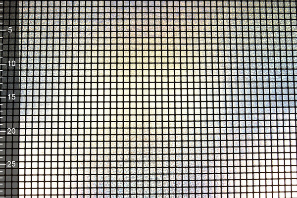 Lamé Carreaux Argent