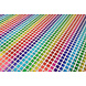 Lamé Arc-en-Ciel Carreaux Blanc 1