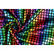 Lamé Arcobaleno Quadretti Nero 2 Lamé Arcobaleno Quadretti Nero 2