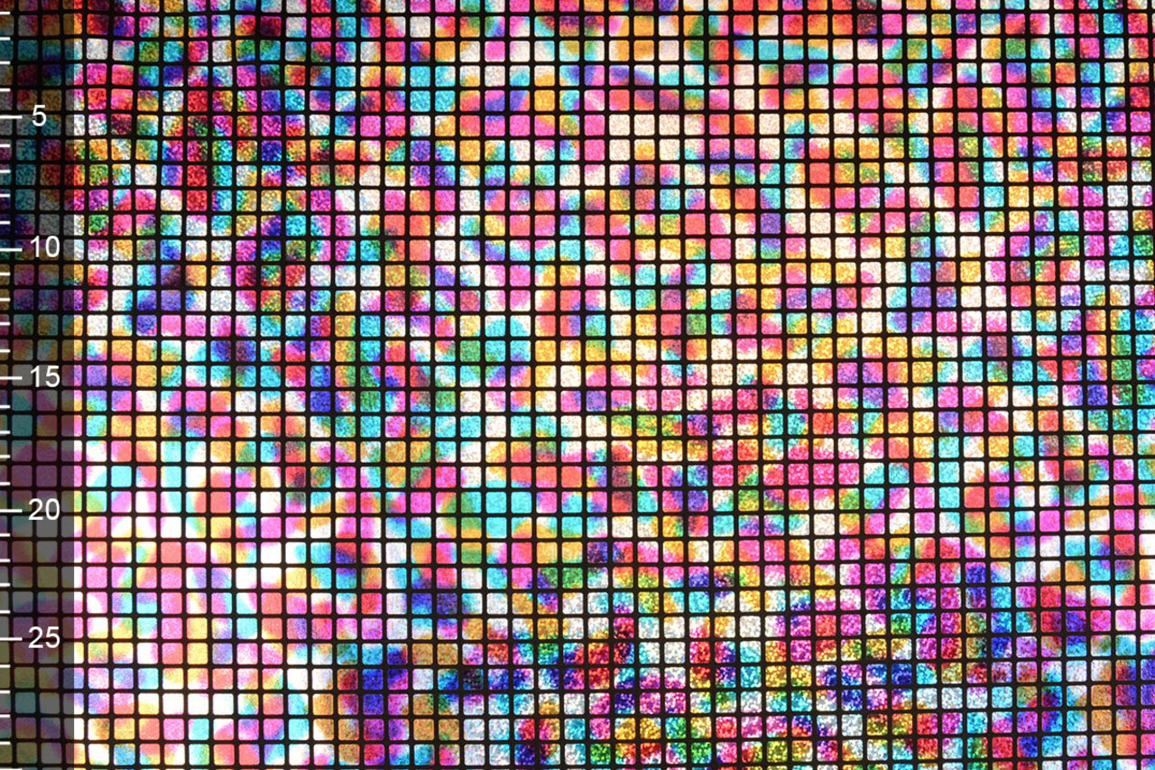 Lamé Rainbow Check  Multi 3