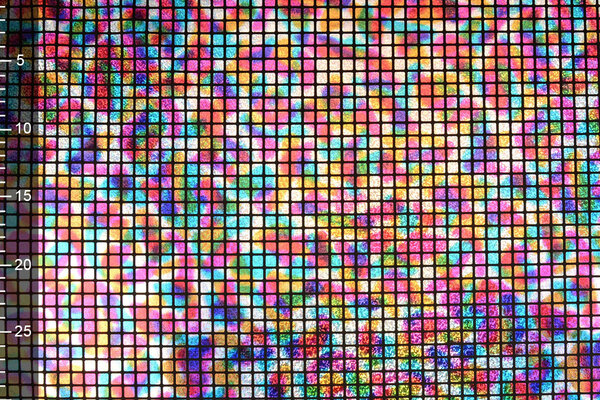 Lamé Rainbow Check  Multi 3