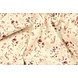 Oeko-Tex®  Costina Jersey Fiori Aelan Crema