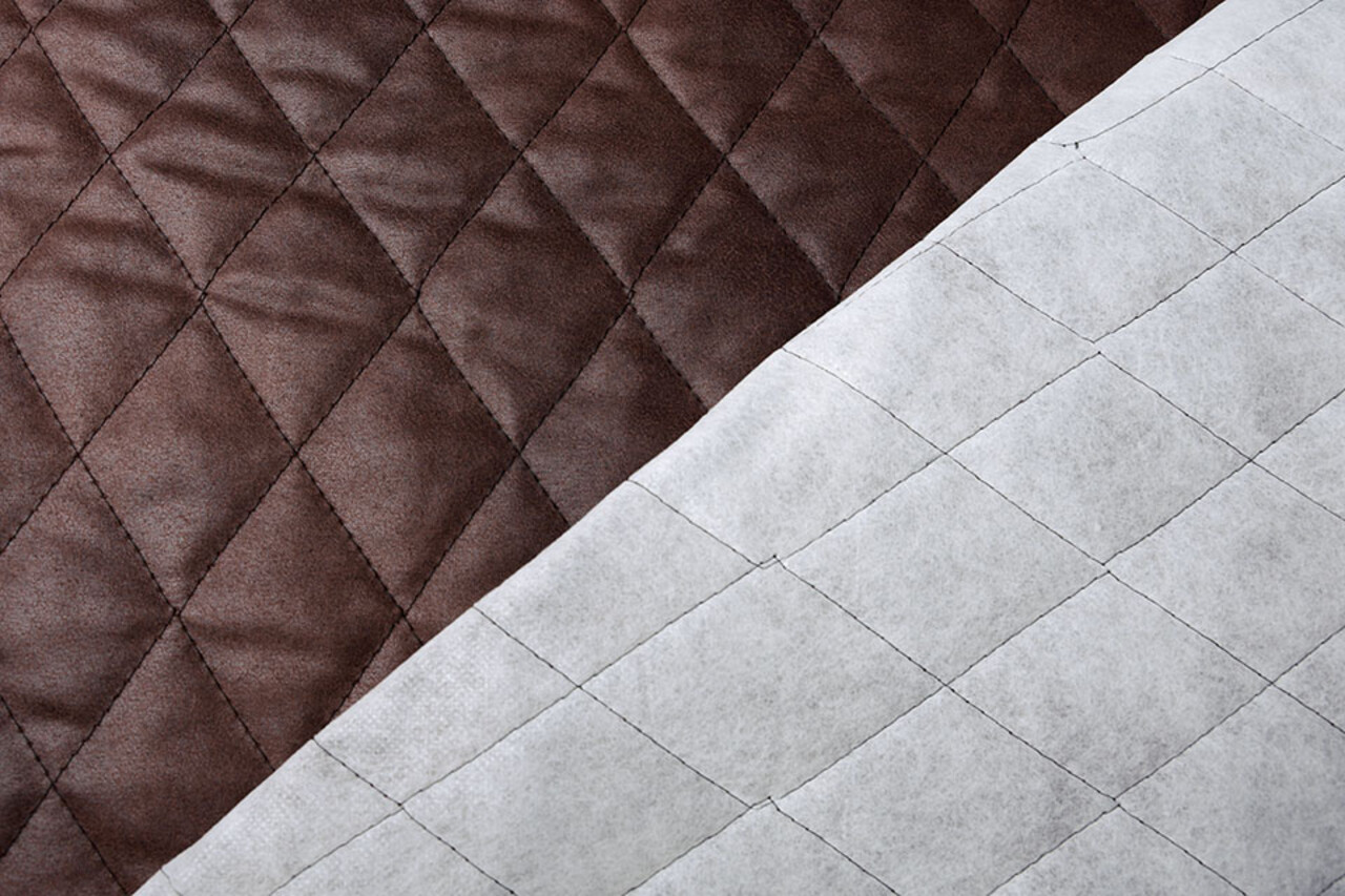Quilted Alcantara Suede Bordeaux Quilted Alcantara Suede Bordeaux