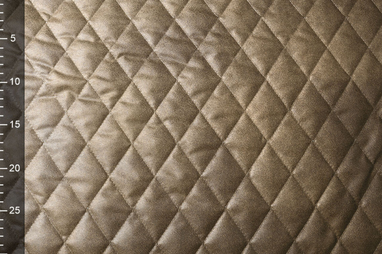 Gesteppter Alcantara Suedine Taupe Gesteppter Alcantara Suedine Taupe