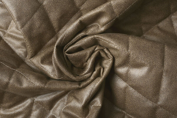 Gesteppter Alcantara Suedine Taupe Gesteppter Alcantara Suedine Taupe