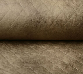 Gesteppter Alcantara Suedine Sand Gesteppter Alcantara Suedine Sand