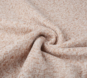 Knitted Woolen fabric Lanoso Brown Beige Knitted Woolen fabric Lanoso Brown Beige