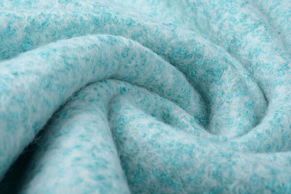 Knitted Woolen fabric Lanoso Aqua