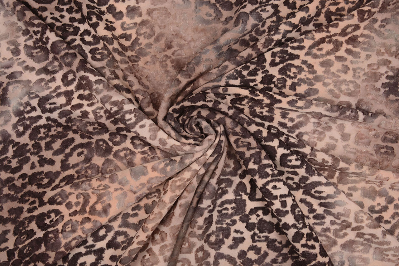 Oeko-Tex® Punto Viscosa Tie Dye Leopardo Oeko-Tex® Punto Viscosa Tie Dye Leopardo