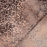 Oeko-Tex®  Punto Viscosa Tie Dye Leopardo