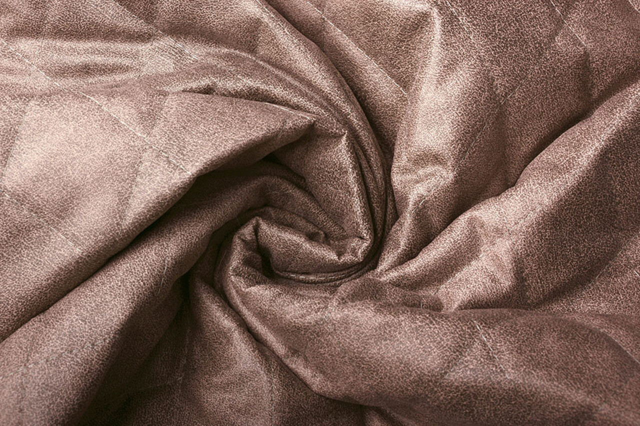 Gewatteerde Alcantara Suede Poeder Roze Gewatteerde Alcantara Suede Poeder Roze