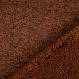 Sweatstoff Gestrickt, Bunt Melange Brique Sweatstoff Gestrickt, Bunt Melange Brique