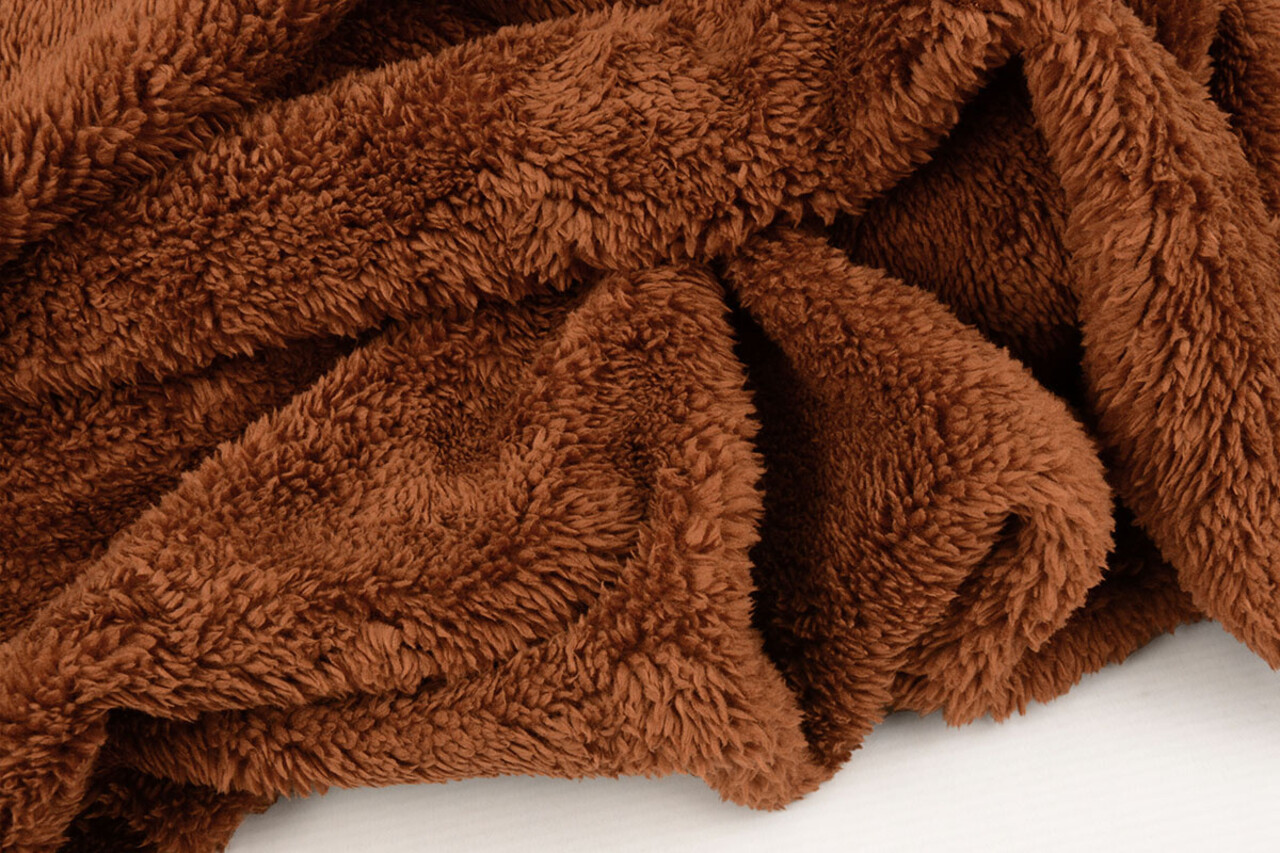 Gebreide Jogging, Bont Melange Brique Gebreide Jogging, Bont Melange Brique