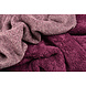 A Maglia Felpa, Pelliccia Mélange Ciclamino Rosa A Maglia Felpa, Pelliccia Mélange Ciclamino Rosa