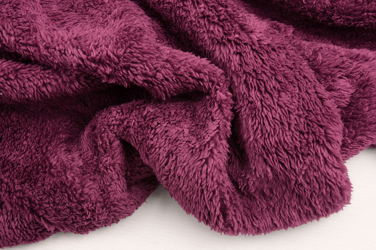 Sweatstoff Gestrickt, Bunt Melange Alpenveilchen Rosa