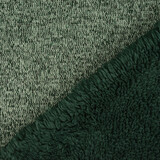De Punto Tejido de Sudadera, Pelo Jaspeado Verde Oscuro De Punto Tejido de Sudadera, Pelo Jaspeado Verde Oscuro