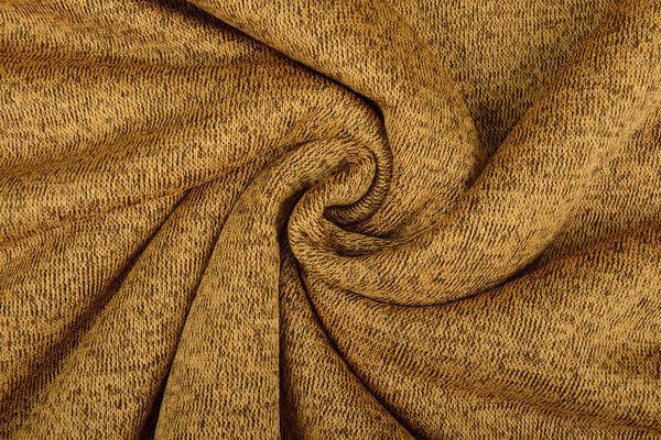 Gebreide Jogging, Bont Melange Oker Geel Gebreide Jogging, Bont Melange Oker Geel