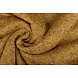 De Punto Tejido de Sudadera, Pelo Jaspeado Ocre Amarillo De Punto Tejido de Sudadera, Pelo Jaspeado Ocre Amarillo