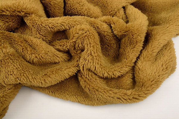 Sweatstoff Gestrickt, Bunt Melange Ocker Gelb Sweatstoff Gestrickt, Bunt Melange Ocker Gelb