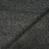 A Maglia Felpa, Pelliccia Mélange Grigio Scuro A Maglia Felpa, Pelliccia Mélange Grigio Scuro
