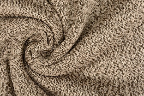 Knitted Jogging, Fur Melange Taupe Knitted Jogging, Fur Melange Taupe