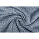 De Punto Tejido de Sudadera, Pelo Jaspeado Denim De Punto Tejido de Sudadera, Pelo Jaspeado Denim