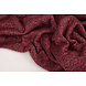 De Punto Tejido de Sudadera, Pelo Jaspeado Rojo Vino De Punto Tejido de Sudadera, Pelo Jaspeado Rojo Vino