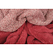 Tricoté Sweat, Fourrure Melange Rouge