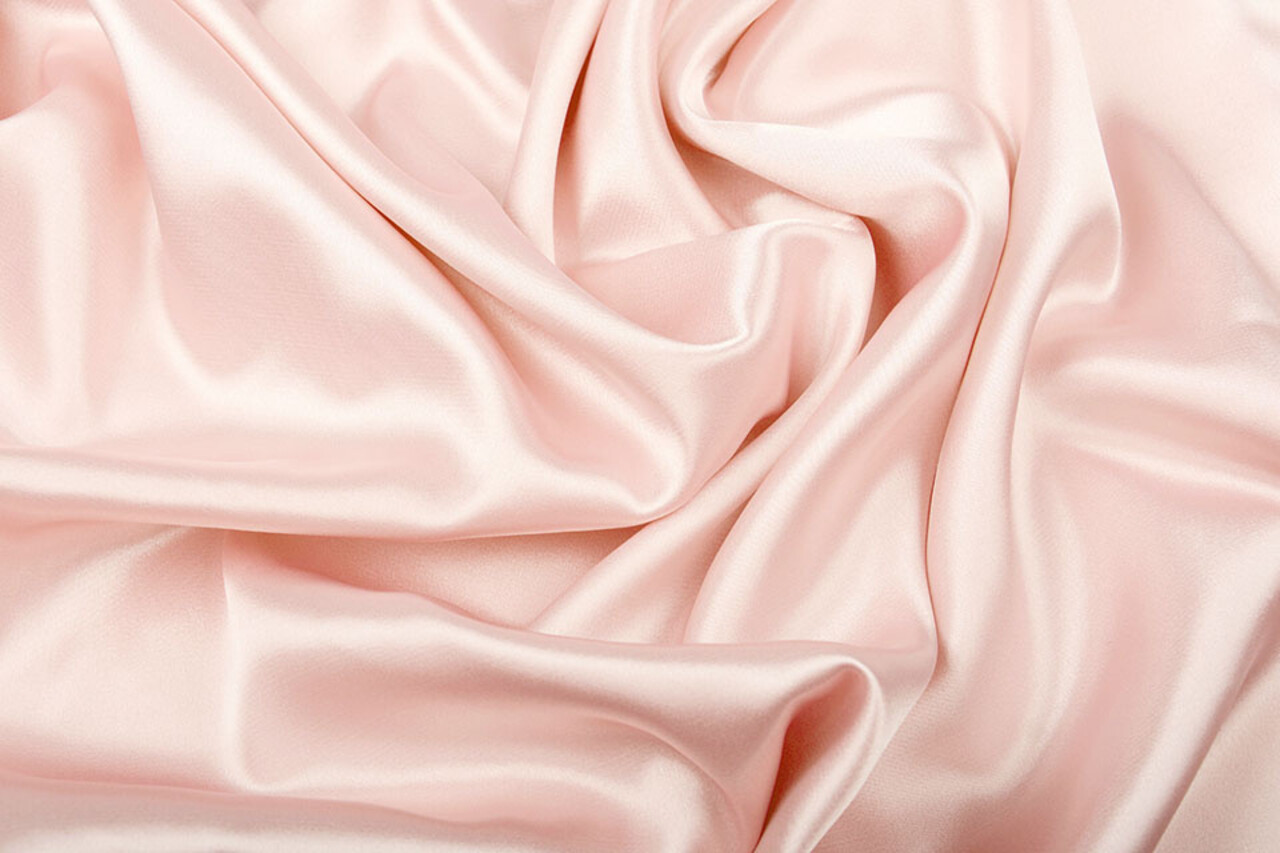 Stretch Satin Light Pink
