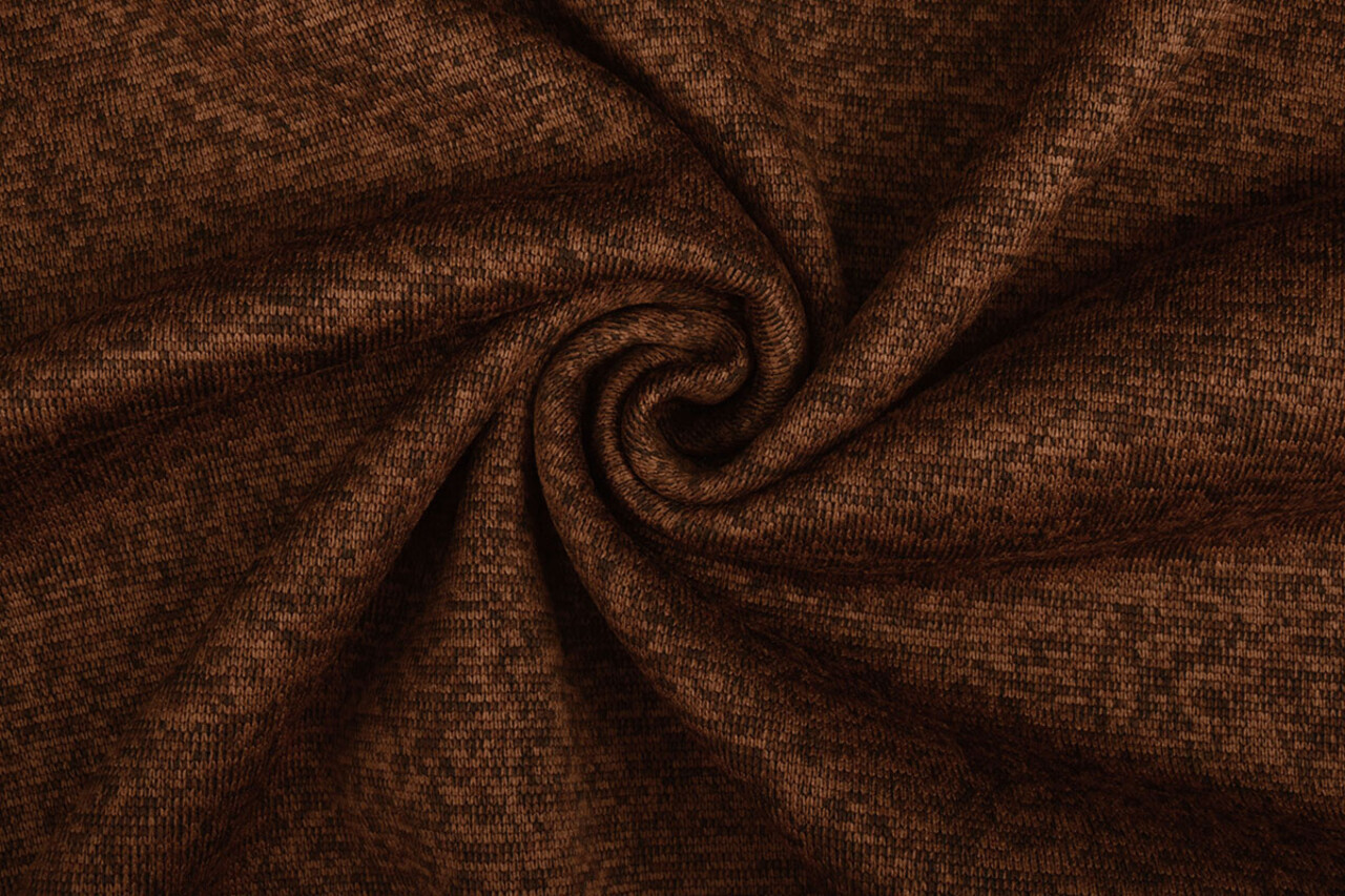 Knitted Fleece 3-Tone Brique Knitted Fleece 3-Tone Brique