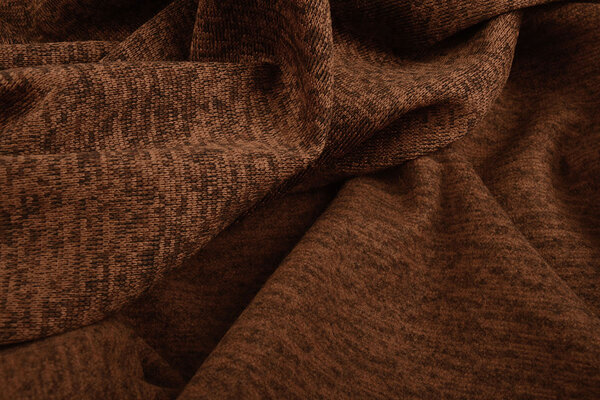 Gebreide Fleece 3-Tone Brique Gebreide Fleece 3-Tone Brique