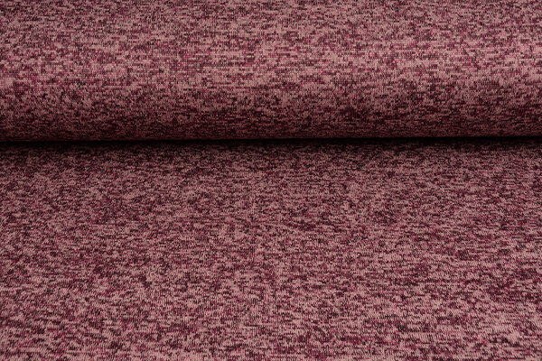 Knitted Fleece 3-Tone Cyclamen Pink Knitted Fleece 3-Tone Cyclamen Pink