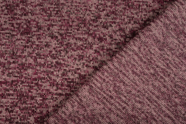 Strickfleece 3-Tone Alpenveilchen Rosa