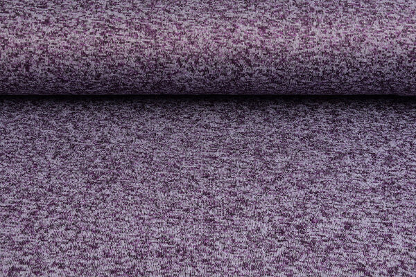 Polaire Tricotée 3 Tons Violet Polaire Tricotée 3 Tons Violet